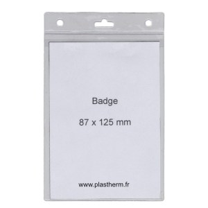 porte badge 95 x 150 mm